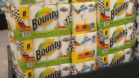P&G Kroger Daytona 500 Bounty Pallet