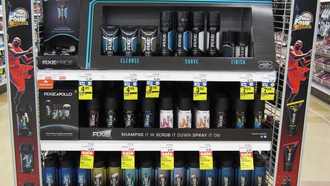 Meijer Axe 'March Madness' Endcap