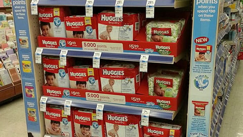 Walgreens Baby Care Endcap