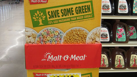 Malt-O-Meal 'Save Some Green' Cut Cases