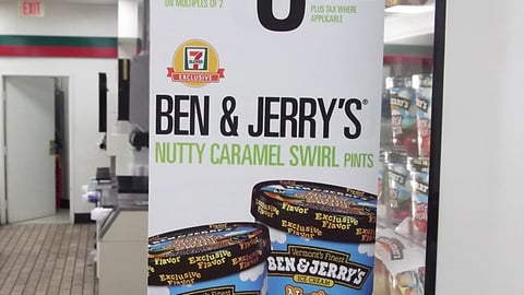 Ben & Jerry's Nutty Caramel Swirl 7-Eleven Violator