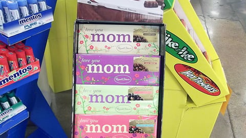 Russell Stover Mother's Day Floorstand