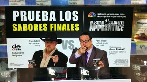Walgreens 'All-Star Celebrity Apprentice' Spanish Cooler Cling