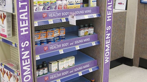 Walgreens 'Women's Health' Endcap
