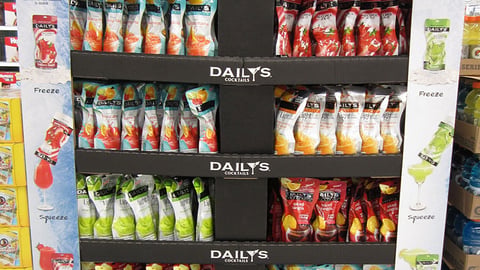 Daily's Cocktails Pallet