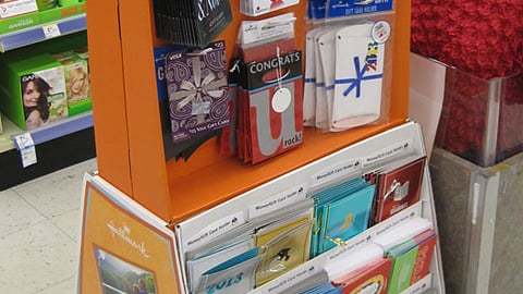 Hallmark 'Dads & Grads' Floorstand