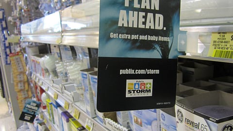 Publix 'Plan Ahead' Shelf Talker