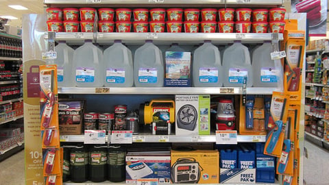 Publix 'Stay Prepared' Endcap