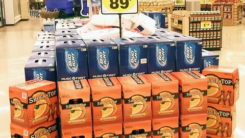 Bud Light 'Music First' Pole Topper