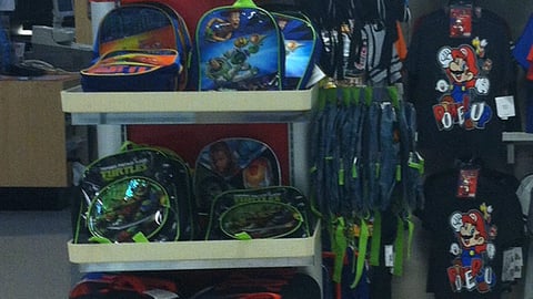 Disney Backpacks Floorstand