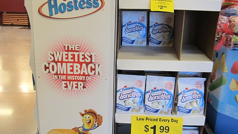 Hostess 'Sweetest Comeback' Pallet Display