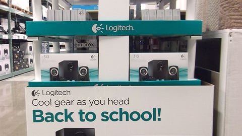 Logitech 'Back to School' Gear Pallet