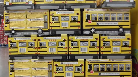 HP Printing Paper Back-to-School Packaging