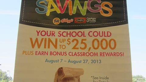 Food Lion 'Pack in the Savings' Poster