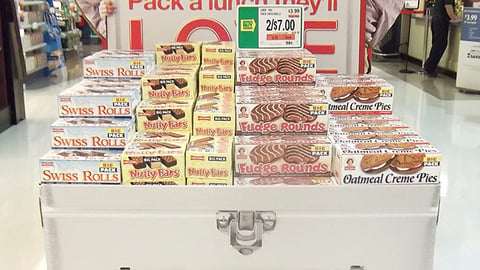 Little Debbie 'Lunch They'll Love' Pallet Display