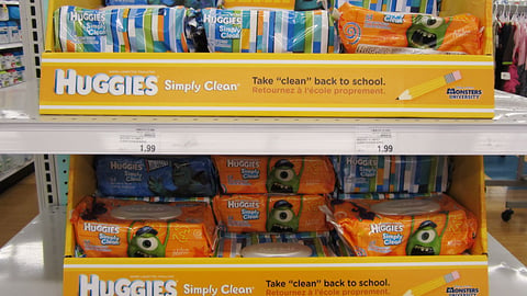 Huggies Simply Clean Back to School Shelf Trays