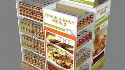 ConAgra Kroger 'Easy Meals' Pallet Rendering
