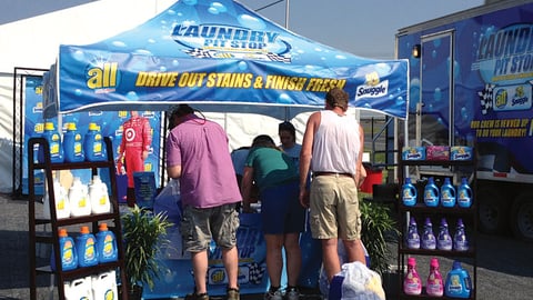 Sun Products Target 'Laundry Pit Stop' Event