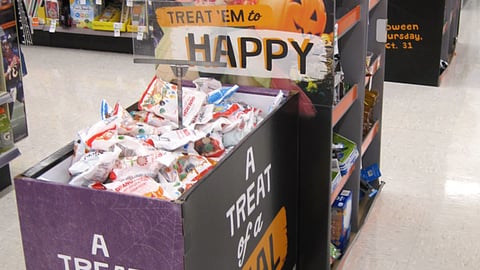 Walgreens Halloween Floorstands