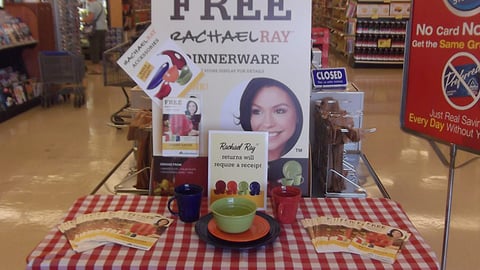 Albertsons 'Rachael Ray' Table Display