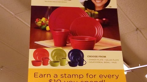 Albertsons 'Rachael Ray' Ceiling Sign