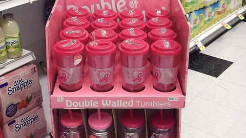 GHP Tumblers Breast Cancer Foundation Shipper