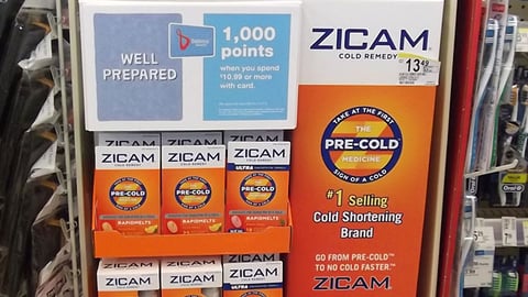 Zicam Walgreens Sidekick