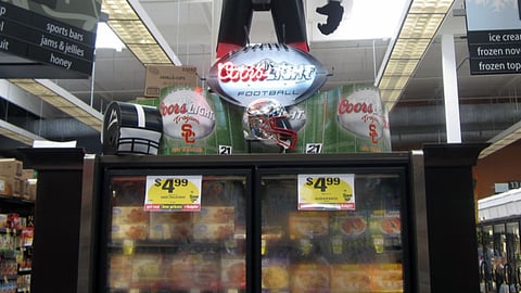 Coors Light Football Collateral