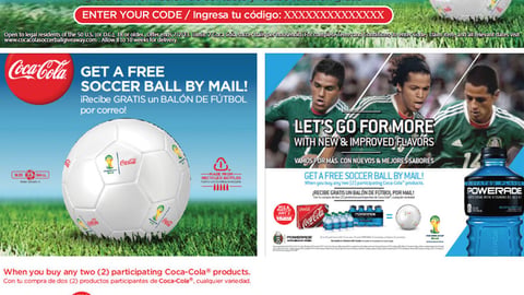 Coca-Cola Mexican Soccer Collateral
