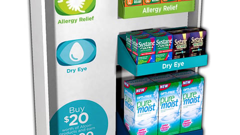 Alcon The Eye Solution Shipper
