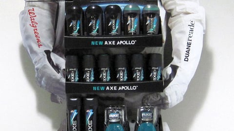 Axe Apollo Walgreens Astronaut Floorstand