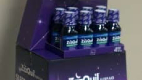 ZzzQuil Walgreens Floorstand
