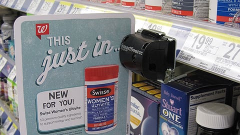 Swisse Walgreens 'This Just In' Shelf Talker
