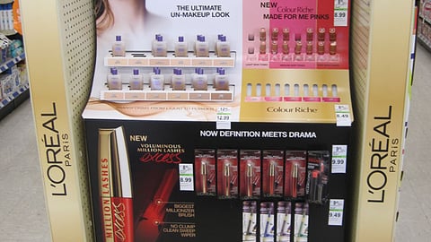 L'Oreal 'New' Endcap