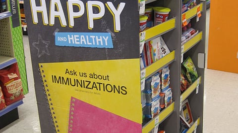 Walgreens Back-to-School Floorstand