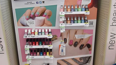 Sally Hansen 'Nail Art' Endcap
