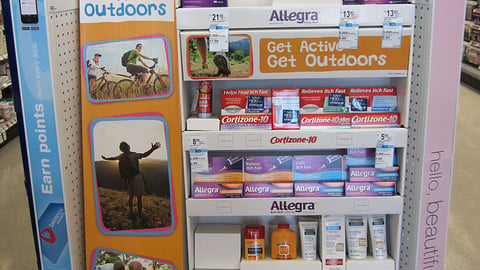 Walgreens Chattem 'Get Active, Get Outdoors' Endcap