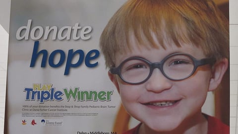 Stop & Shop 'Triple Winner' Ceiling Sign
