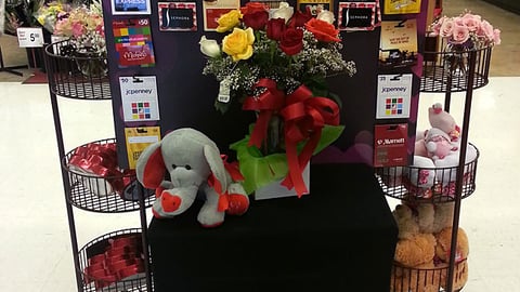 Safeway 'Valentines for Them, Savings for You' Display