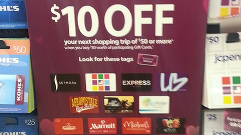 Safeway 'Valentines for Them, Savings for You' Sign