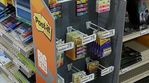 Post-It OfficeMax 'Big Deals' Floorstand