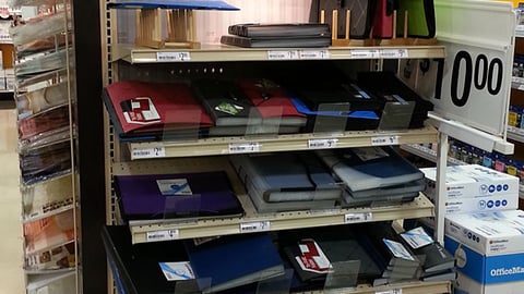 OfficeMax 'Organize Right' Endcap