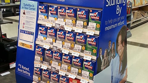 TurboTax 'Standing By' Pallet