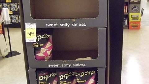 Popchips Katy Perry Floorstand