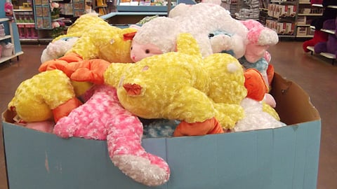 Walmart Easter Dump Bin
