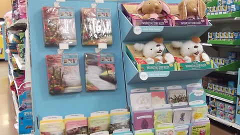Walmart Connections from Hallmark Easter Endcap