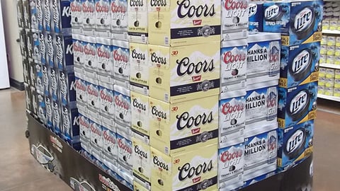 MillerCoors Walmart 'Race Time' Pallet