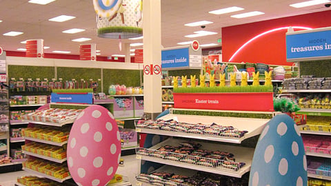 Target Easter Seasonal Department