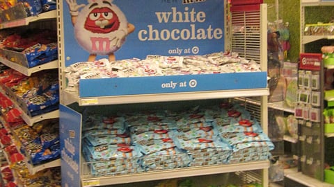 Target M&M's Easter Endcap