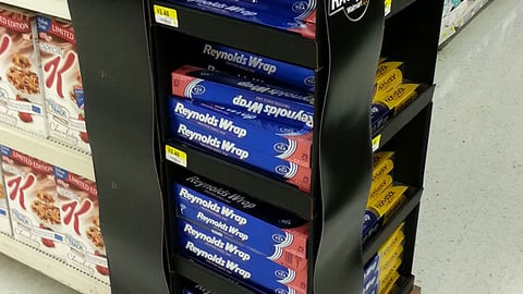 Reynolds Wrap Walmart 'Race Time' Quarter-Pallet